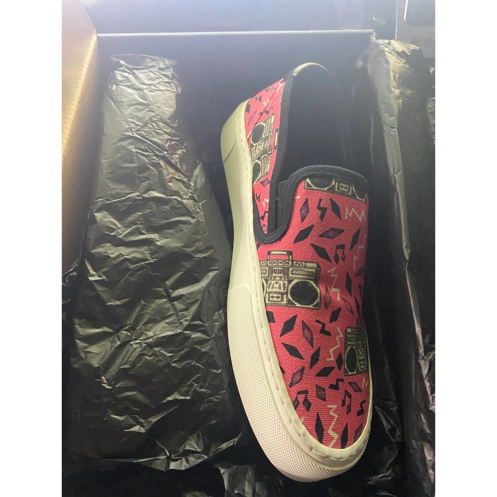 SAINT LAURENT Slip-on 585739 1GT10 6170 38.5 Box Bag Paperwork Included